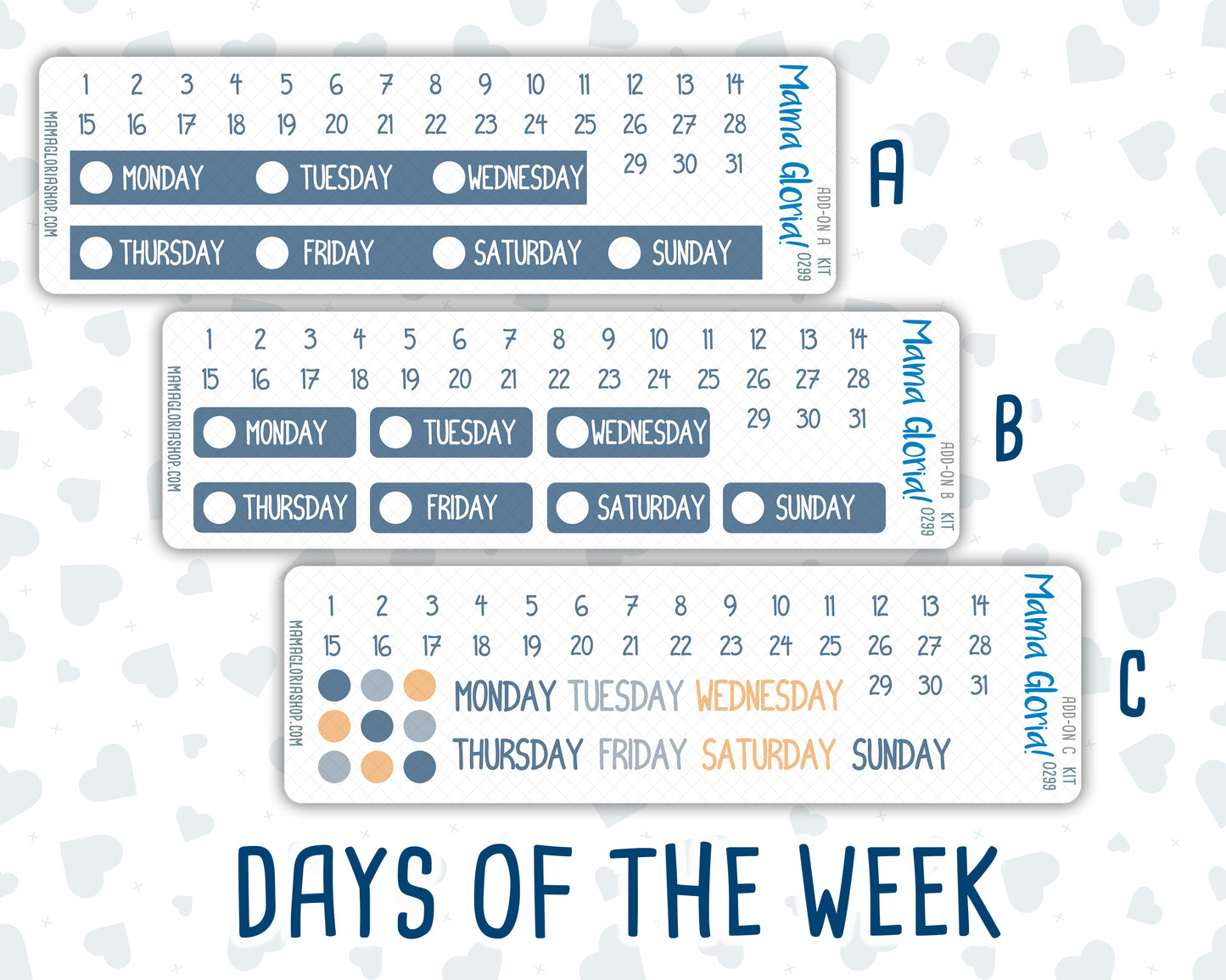 Kit 0299 - Add Ons - October - Book Nook - Planner Stickers