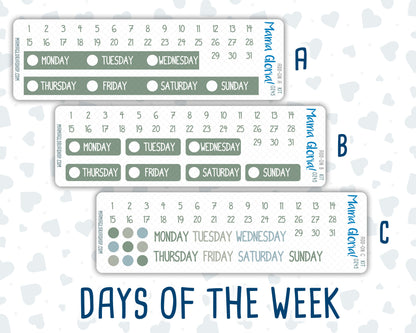 Kit 0245 - Add Ons - December - Vintage Christmas - Planner Stickers