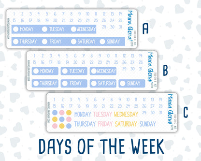 Kit 0279 - Add Ons - August - Not Ready For School - Planner Stickers