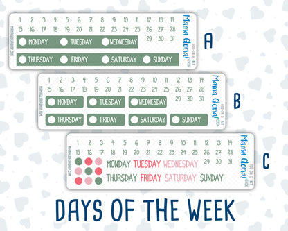 Kit 0306 - Add Ons - December - Jolly Mischief - Planner Stickers