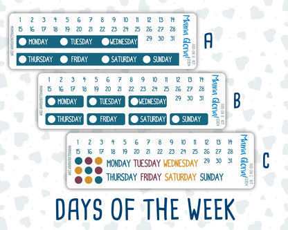 Kit 0304 - Add Ons - November - Autumn In Bloom - Planner Stickers
