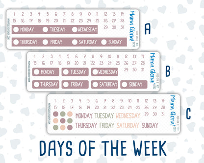 Kit 0293 - Add Ons - September - Fleur de Provence - Planner Stickers