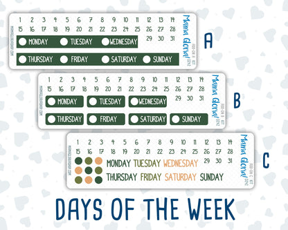 Kit 0242 - Add Ons - November - Cottage Autumn - Planner Stickers