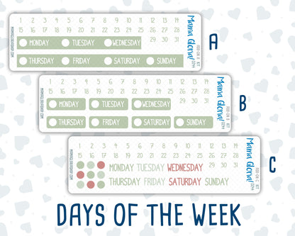 Kit 0244 - Add Ons - December - Santas Village - Planner Stickers