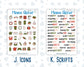 Kit 0231 - Add Ons - August - Backyard BBQ - Planner Stickers
