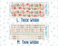 Kit 0308 - Add Ons - December - Knit & Holly - Planner Stickers