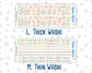 Kit 0260 - Add Ons - April - Pastel Egg Hunt - Planner Stickers
