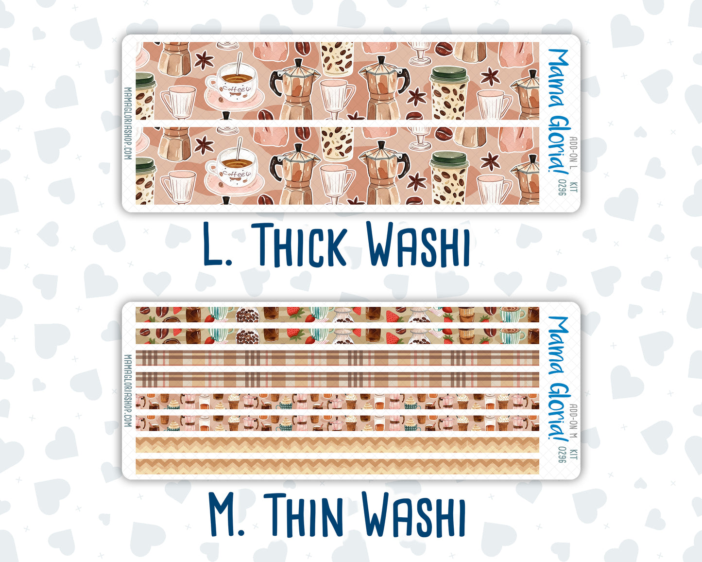 Kit 0296 - Add Ons - September - Coffee Break - Planner Stickers