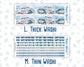 Kit 0247 - Add Ons - December - Snow Day Adventures - Planner Stickers