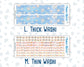 Kit 0305 - Add Ons - December - Sugarplum Parade - Planner Stickers