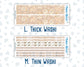 Kit 0301 - Add Ons - November - Sunday Comfort - Planner Stickers