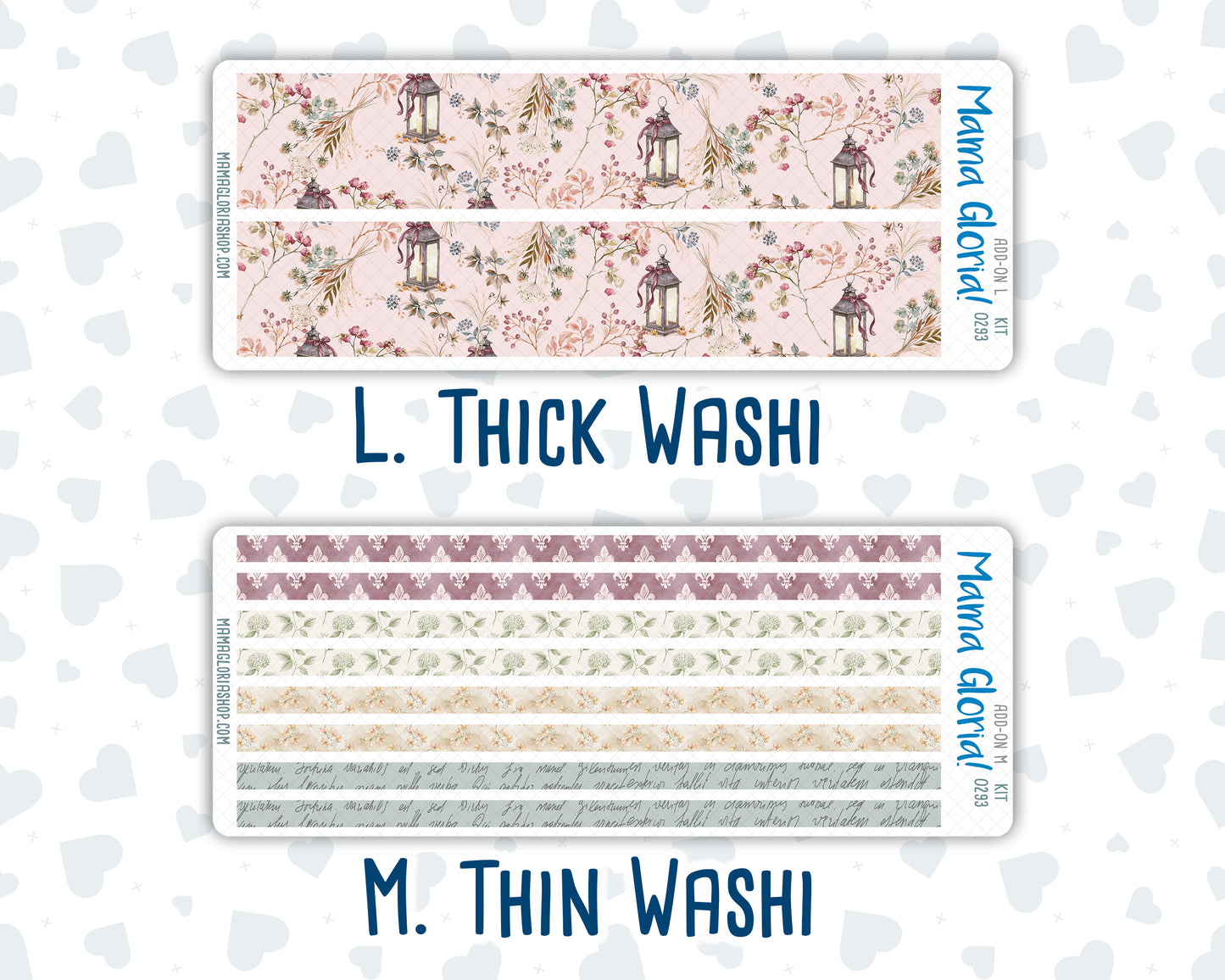 Kit 0293 - Add Ons - September - Fleur de Provence - Planner Stickers