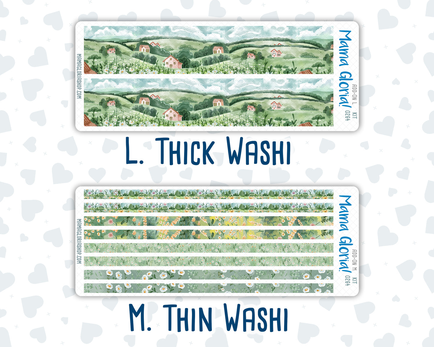 Kit 0264 - Add Ons - May - Spring Walk - Planner Stickers