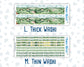 Kit 0264 - Add Ons - May - Spring Walk - Planner Stickers