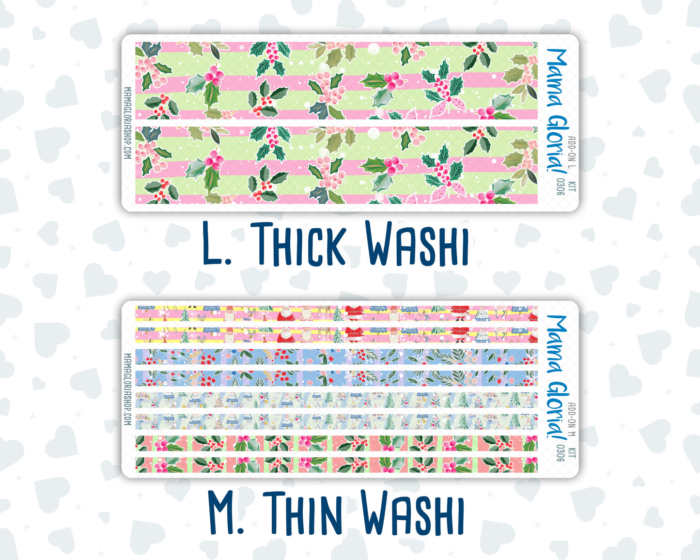 Kit 0306 - Add Ons - December - Jolly Mischief - Planner Stickers