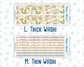 Kit 0300 - Add Ons - October - Autumn Stroll - Planner Stickers