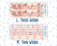 Kit 0294 - Add Ons - September - Rosy Reveria - Planner Stickers