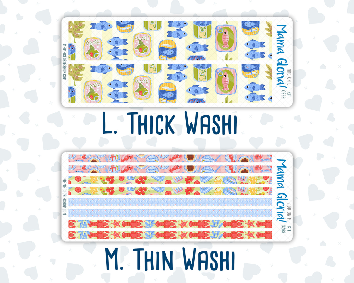 Kit 0269 - Add Ons - June - Dolce Mare - Planner Stickers