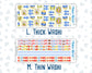 Kit 0269 - Add Ons - June - Dolce Mare - Planner Stickers
