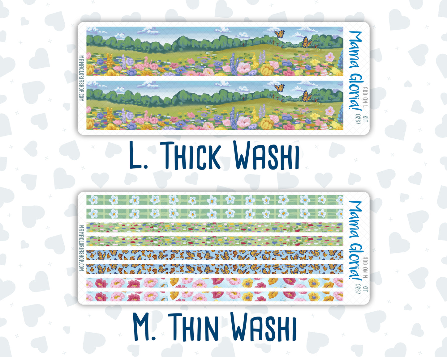 Kit 0267 - Add Ons - May - Flowers For Mama - Planner Stickers