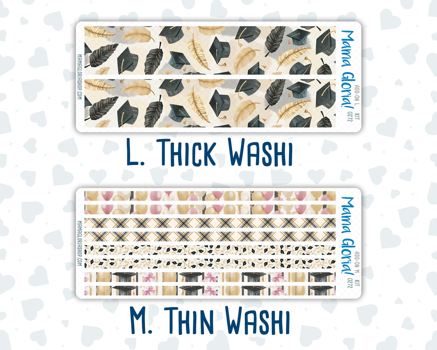 Kit 0272 - Add Ons - May - Graduation - Planner Stickers