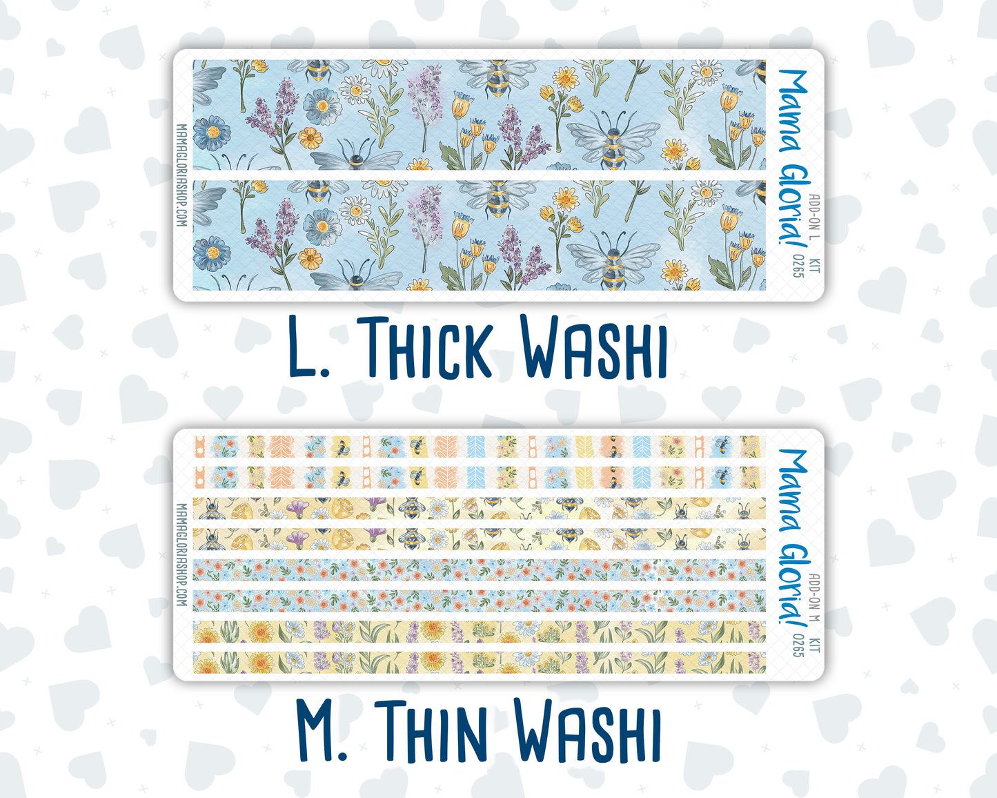 Kit 0265 - Add Ons - May - Honeybee Sky - Planner Stickers