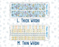 Kit 0265 - Add Ons - May - Honeybee Sky - Planner Stickers