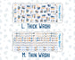 Kit 0299 - Add Ons - October - Book Nook - Planner Stickers