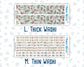 Kit 0245 - Add Ons - December - Vintage Christmas - Planner Stickers