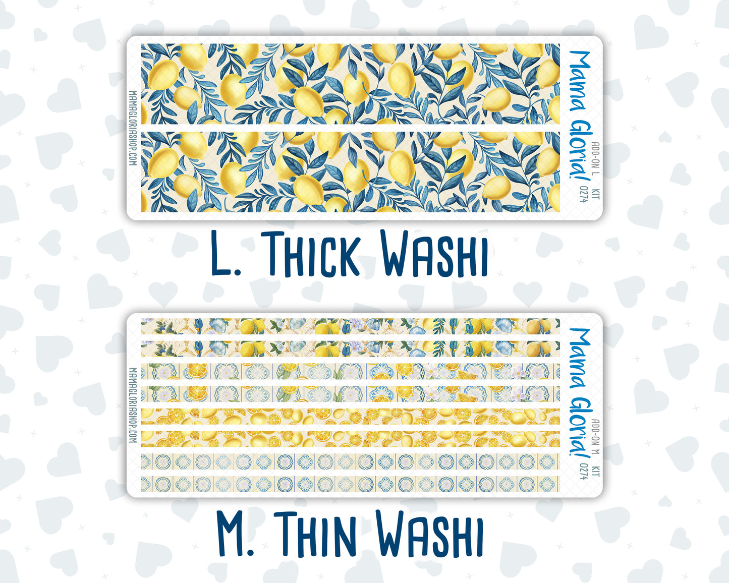 Kit 0274 - Add Ons - July - Sunny Lemon Shore - Planner Stickers