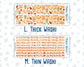 Kit 0241 - Add Ons - November - Pumpkin Latte - Planner Stickers