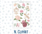 Kit 0257 - Add Ons - March - Blush Garden - Planner Stickers