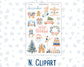 Kit 0305 - Add Ons - December - Sugarplum Parade - Planner Stickers