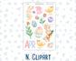Kit 0260 - Add Ons - April - Pastel Egg Hunt - Planner Stickers