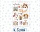 Kit 0293 - Add Ons - September - Fleur de Provence - Planner Stickers