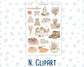 Kit 0301 - Add Ons - November - Sunday Comfort - Planner Stickers