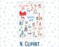Kit 0306 - Add Ons - December - Jolly Mischief - Planner Stickers