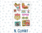 Kit 0223 - Add Ons - June - Route 66 - Planner Stickers