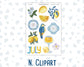 Kit 0274 - Add Ons - July - Sunny Lemon Shore - Planner Stickers