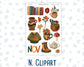 Kit 0242 - Add Ons - November - Cottage Autumn - Planner Stickers