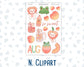 Kit 0278 - Add Ons - August - Oops, All Peaches - Planner Stickers