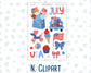 Kit 0224 - Add Ons - July - Patriotic Parade - Planner Stickers