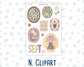 Kit 0232 - Add Ons - September - Heirloom Garden - Planner Stickers