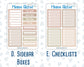 Kit 0301 - Add Ons - November - Sunday Comfort - Planner Stickers