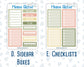 Kit 0295 - Add Ons - September - Apple Harvest - Planner Stickers