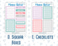 Kit 0225 - Add Ons - July - Carnival Joy - Planner Stickers
