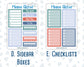 Kit 0247 - Add Ons - December - Snow Day Adventures - Planner Stickers