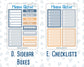 Kit 0299 - Add Ons - October - Book Nook - Planner Stickers