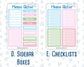 Kit 0262 - Add Ons - April - Spring Puffs - Planner Stickers