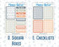 Kit 0300 - Add Ons - October - Autumn Stroll - Planner Stickers